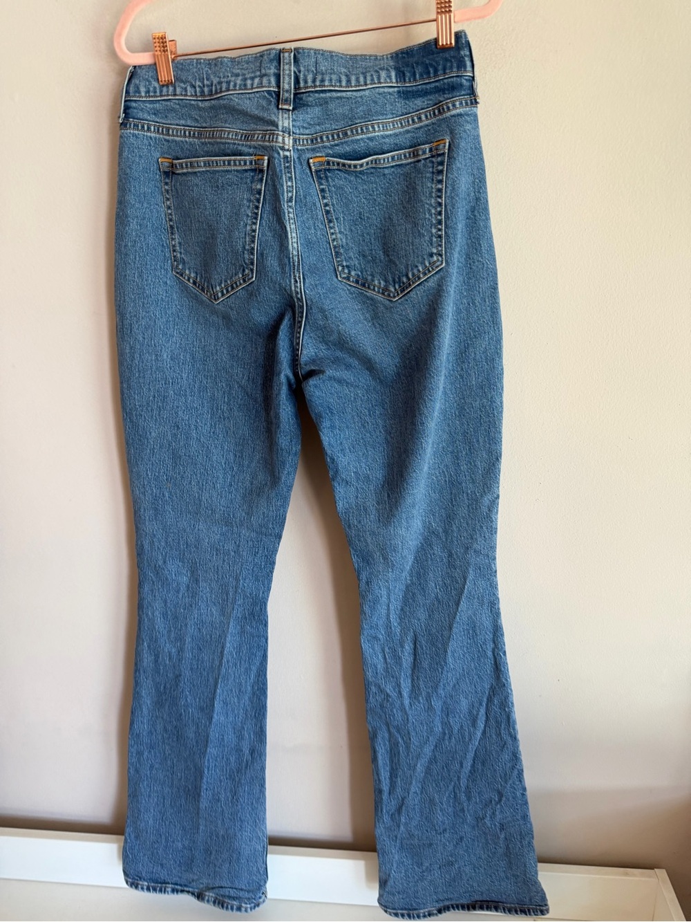 Abercrombie & Fitch Curve Love The Bootcut Mid Rise Jeans Blue 28 Womens - Picture 3 of 4